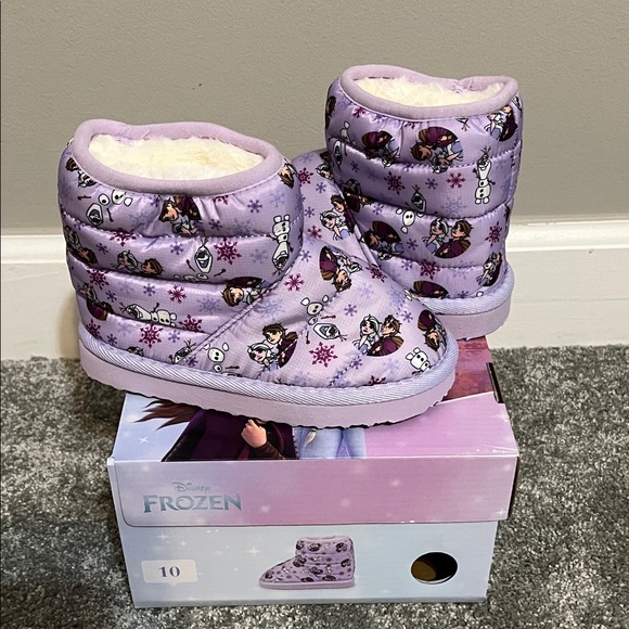 Disney Other - Disney Frozen Lilac Kids Booties